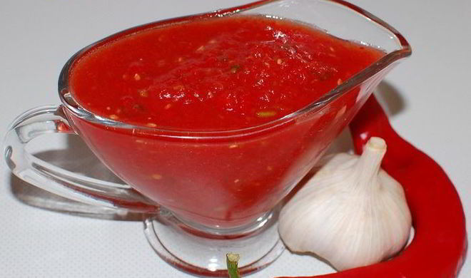 Зверобой — соус из свежих томатов с овощами