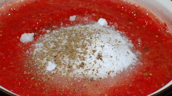 зверобой — соус из свежих томатов с овощами