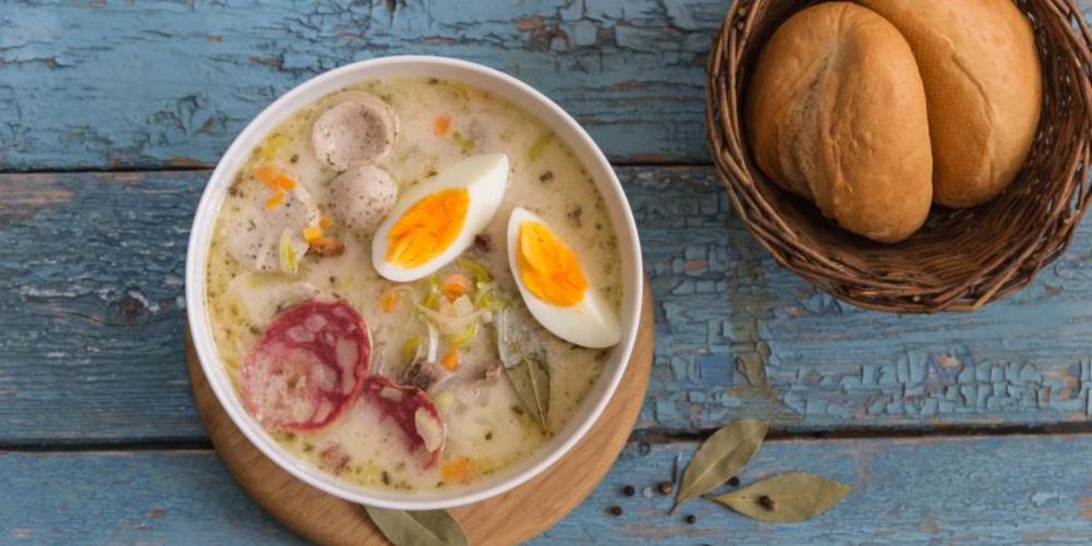 Рецепт белого борща