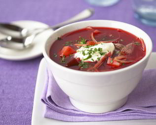 Борщ из баранины