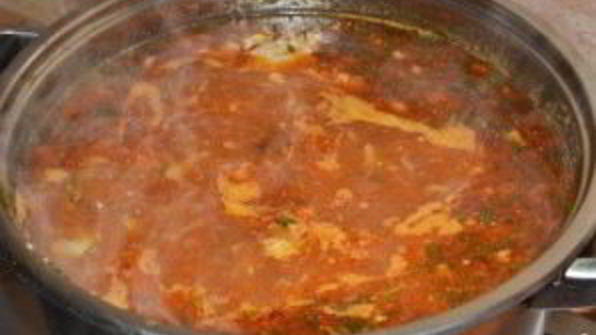 борщ из кролика