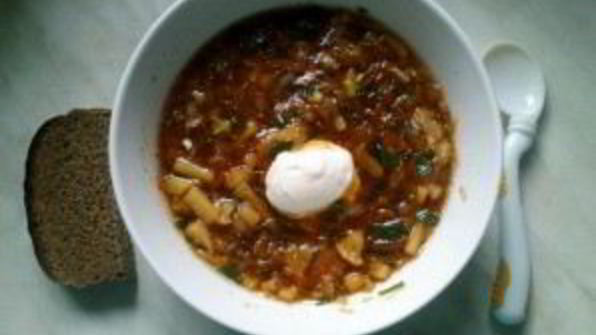 борщ из цветной капусты