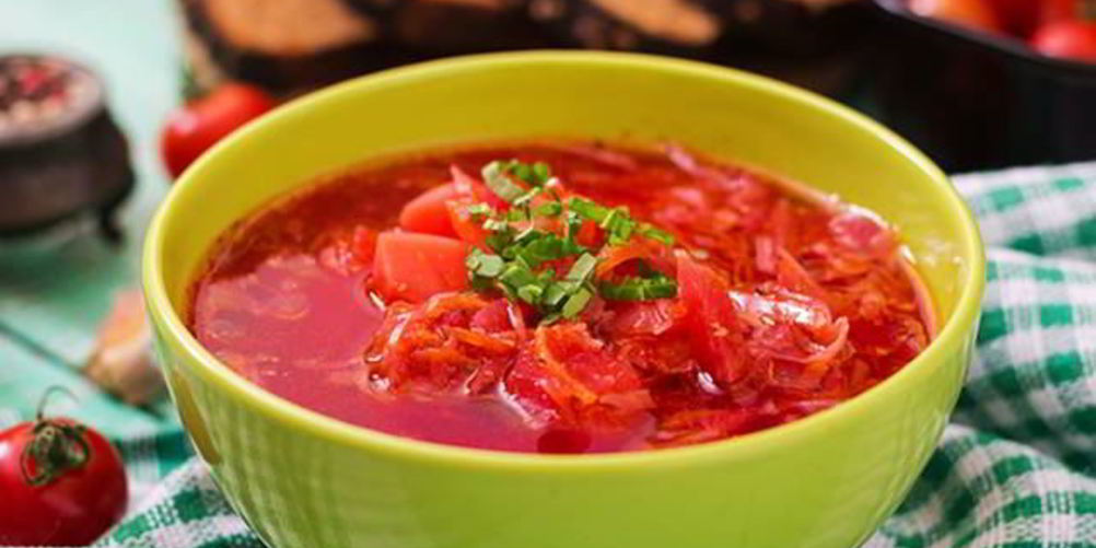 Рецепт борща из утки