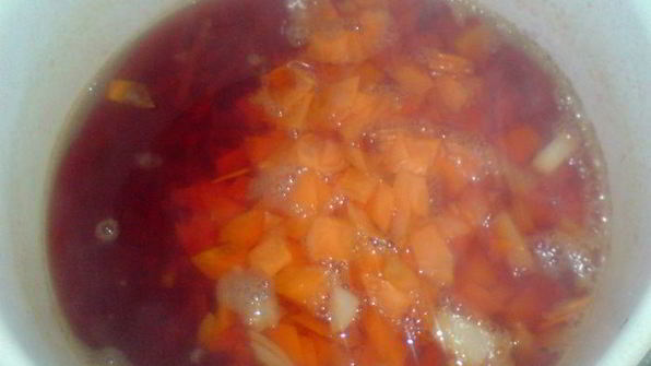 борщ красный холодный