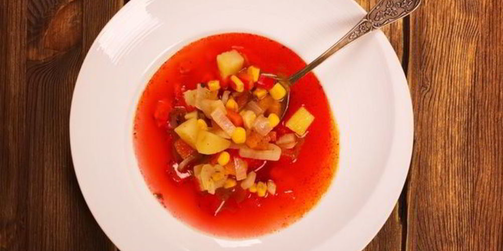 Рецепт борща кукурузка
