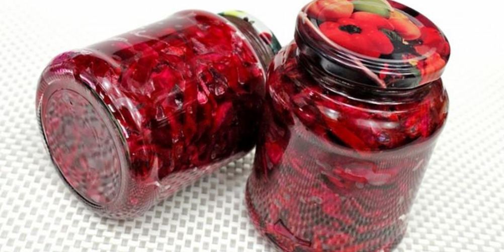 Рецепт борща на зиму с капустой и свеклой