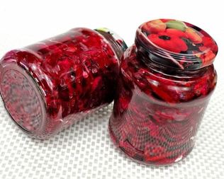 Борщ на зиму с капустой и свеклой