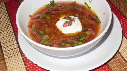 Борщ по-галицки