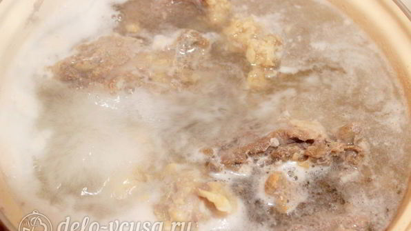 борщ с бараниной