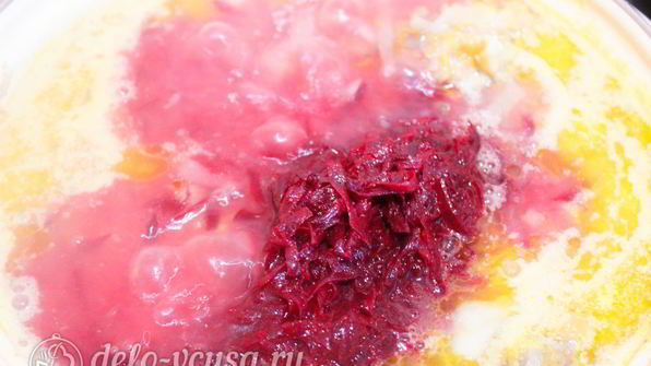 борщ с бараниной