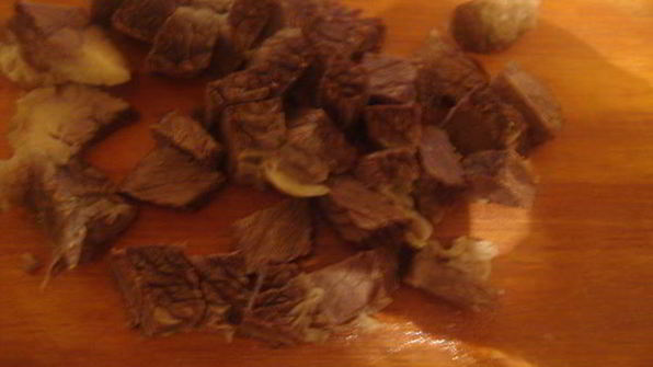 борщ с чесночными булочками