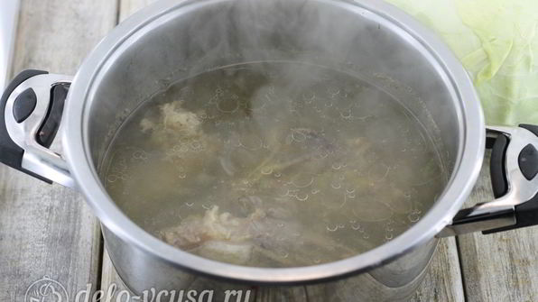 борщ с говядиной