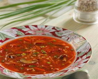 Борщ с гречневой крупой