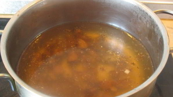 борщ с грибами