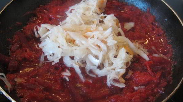 борщ с грибами