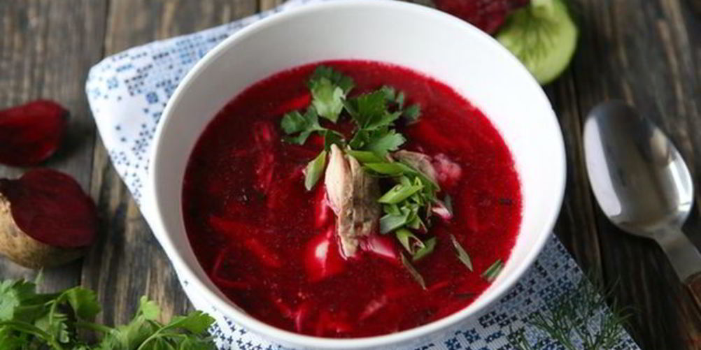 Рецепт борща с курицей