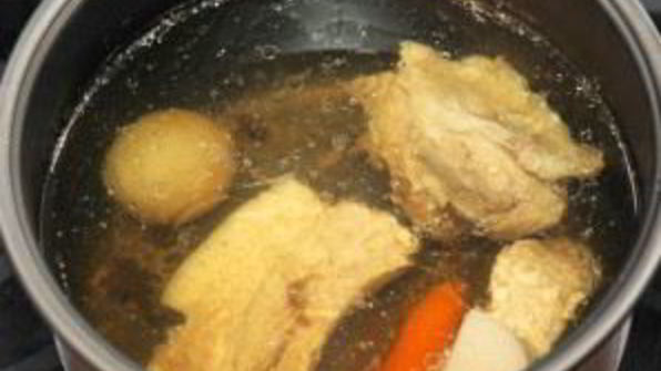 борщ с мясом