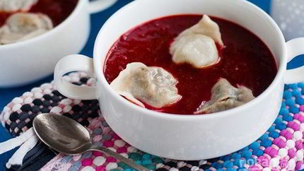 Борщ с ушками