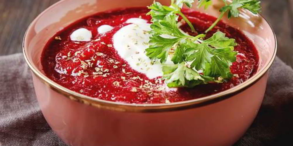 Рецепт борща с яблоком