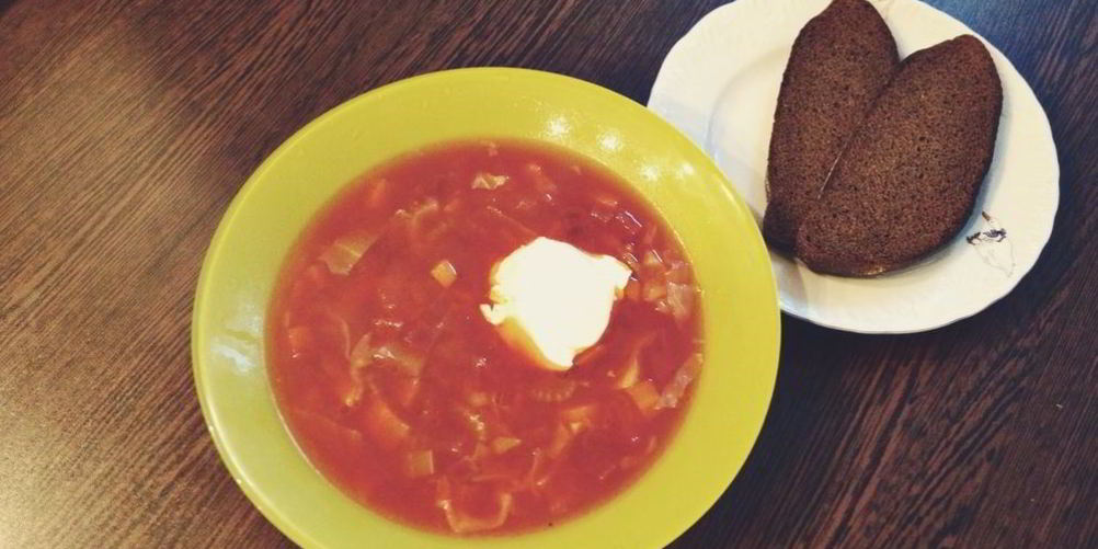 Рецепт борща