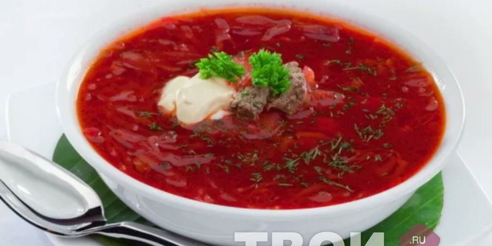 Рецепт классического борща на говяжьей грудинке