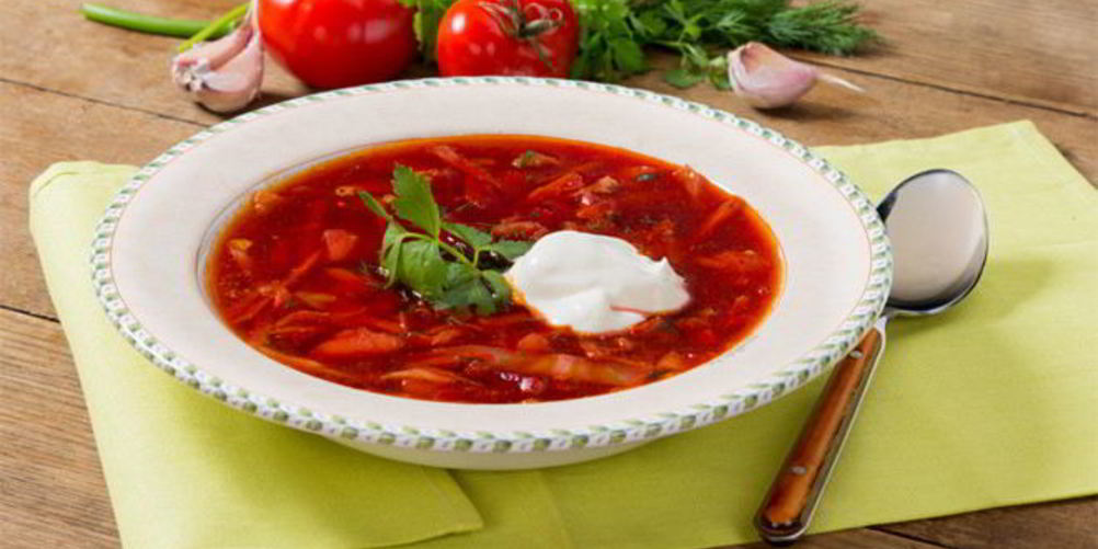 Рецепт овощного борща