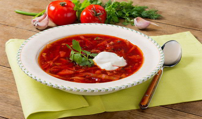 Овощной борщ