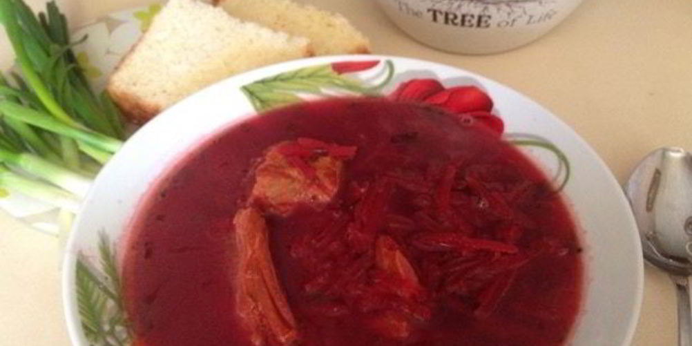 Рецепт польского борща на пюре