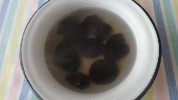 постный борщ с чечевицей и черносливом