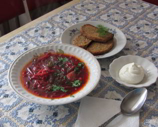 ПП-борщ без мяса