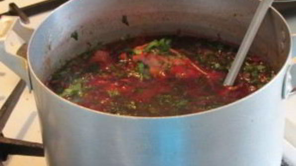 пп-борщ без мяса