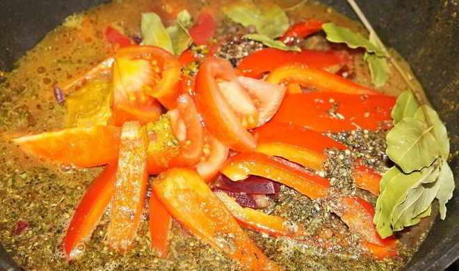 Пряный борщ из баранины