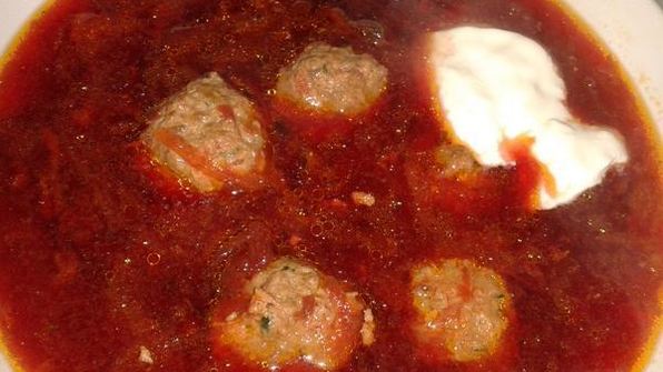 рижский легкий борщ