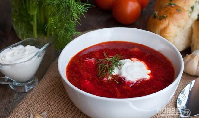 Самый вкусный борщ
