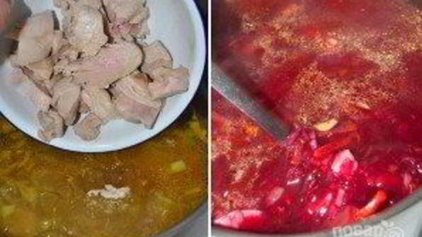 самый вкусный борщ