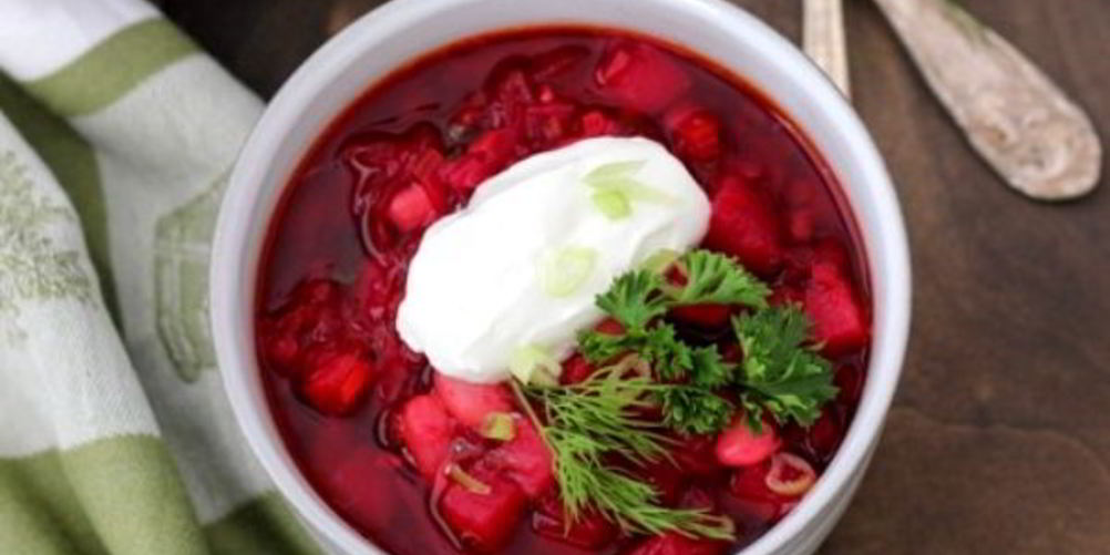 Рецепт веганского борща