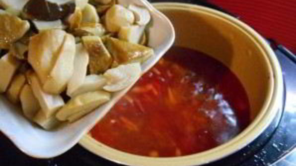 вегетарианский борщ в мультиварке