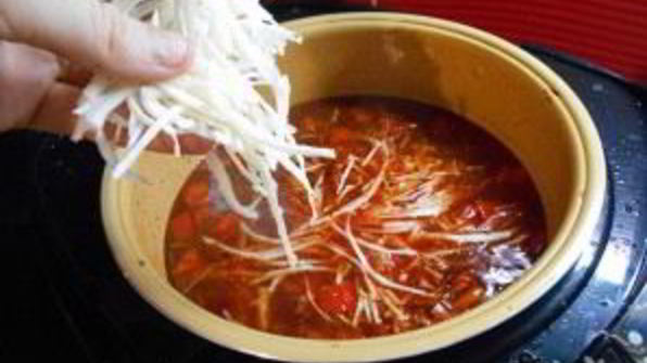 вегетарианский борщ в мультиварке