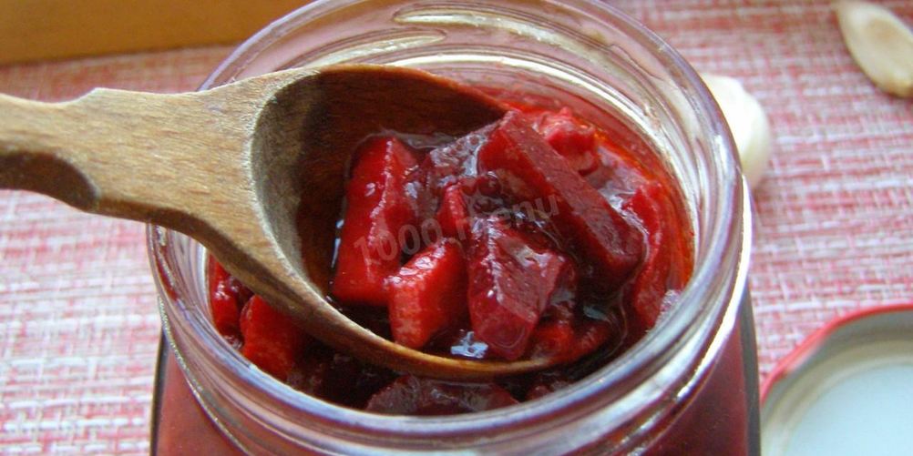 Рецепт зажарки для борща на зиму