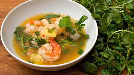 Бульон из креветочных панцирей