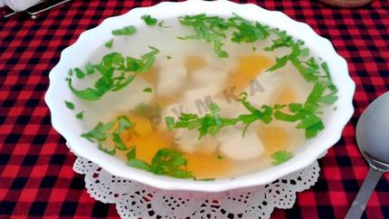 Бульон из куриных грудок
