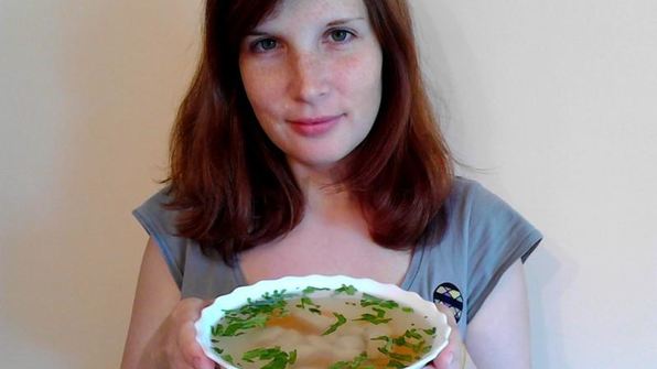 бульон из куриных грудок