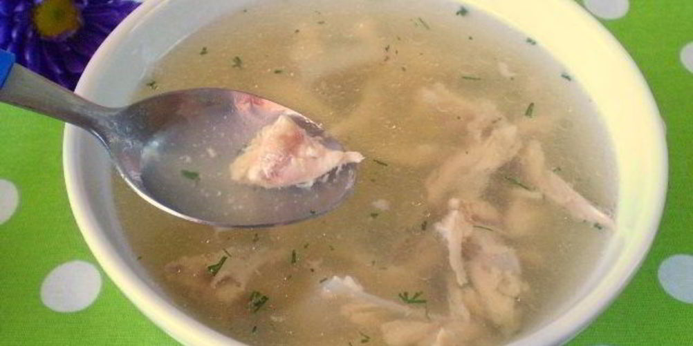 Рецепт бульона из куриных костей