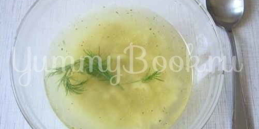 Рецепт бульона из куриных шеек