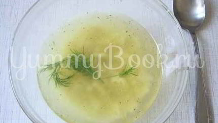 Бульон из куриных шеек