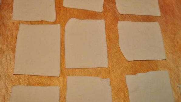 бульон с грибными ушками