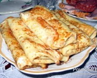 Бульон с налистниками