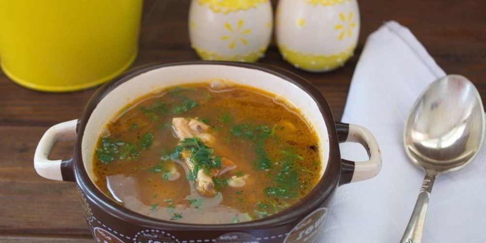 Рецепт диетического супа на курином бульоне