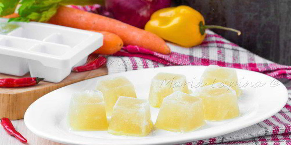 Рецепт домашнего бульонного кубика