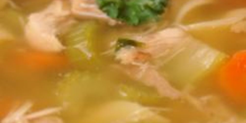 Рецепт домашнего куриного бульона